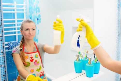 Customer complaint being reviewed as part of a cleaning service process