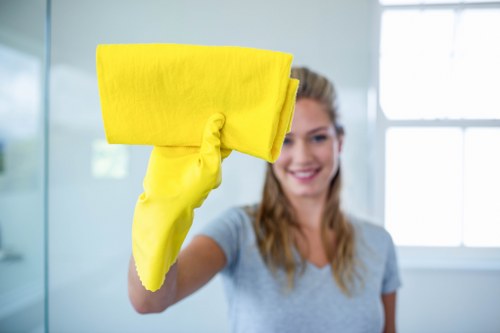Careful cleaning of a well-used sofa in Tufnellpark